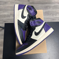 Court Purple Jordan 1 High Retro (2018) (USED;NO BOX)