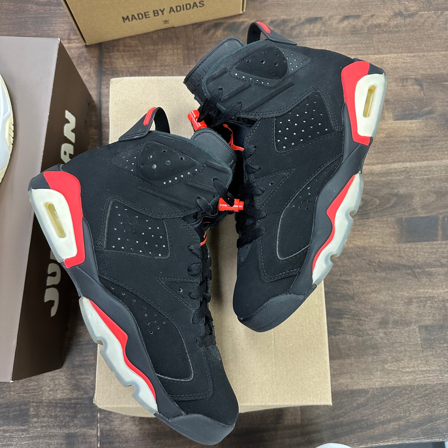 Infrared Jordan 6 Retro (USED, No Box)