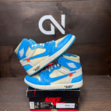 Jordan 1 Retro High Off-White University Blue - Image 1
