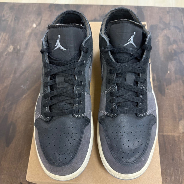 Jordan 1 Low SE Crater Black Grey Size 9.5 (Pre-Owned) - Image 2