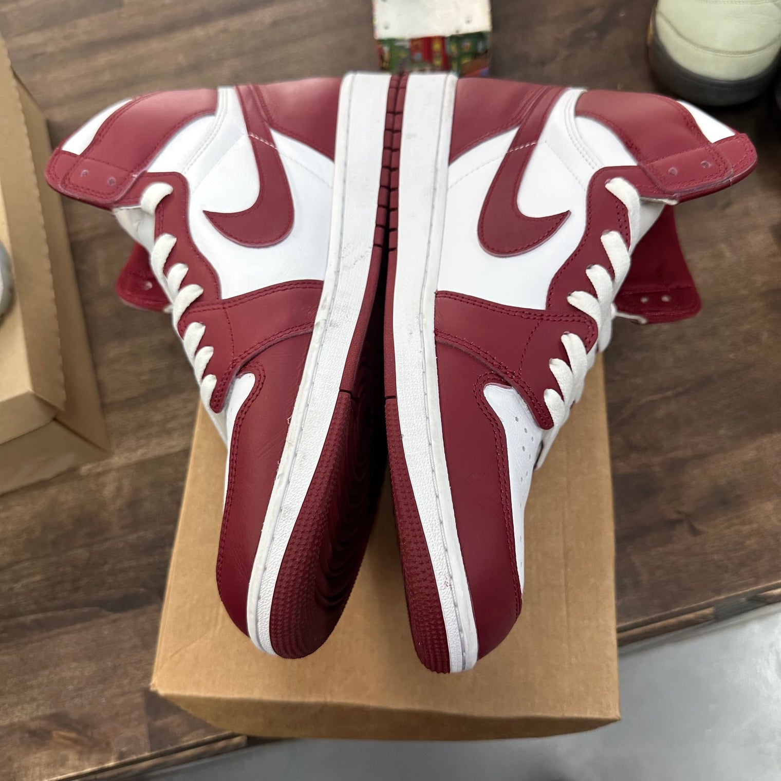 Team Red Jordan 1 High (USED, No Box)