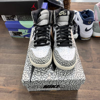 White Cement Jordan 1 Retro High OG (GS) (USED)