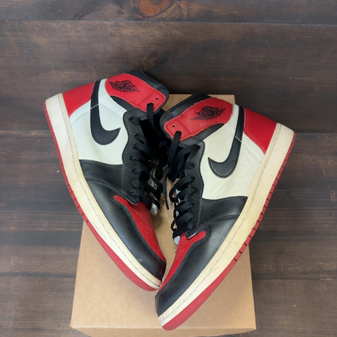Jordan 1 Retro High Bred Toe Size 11 (Pre-Owned) - Image 2