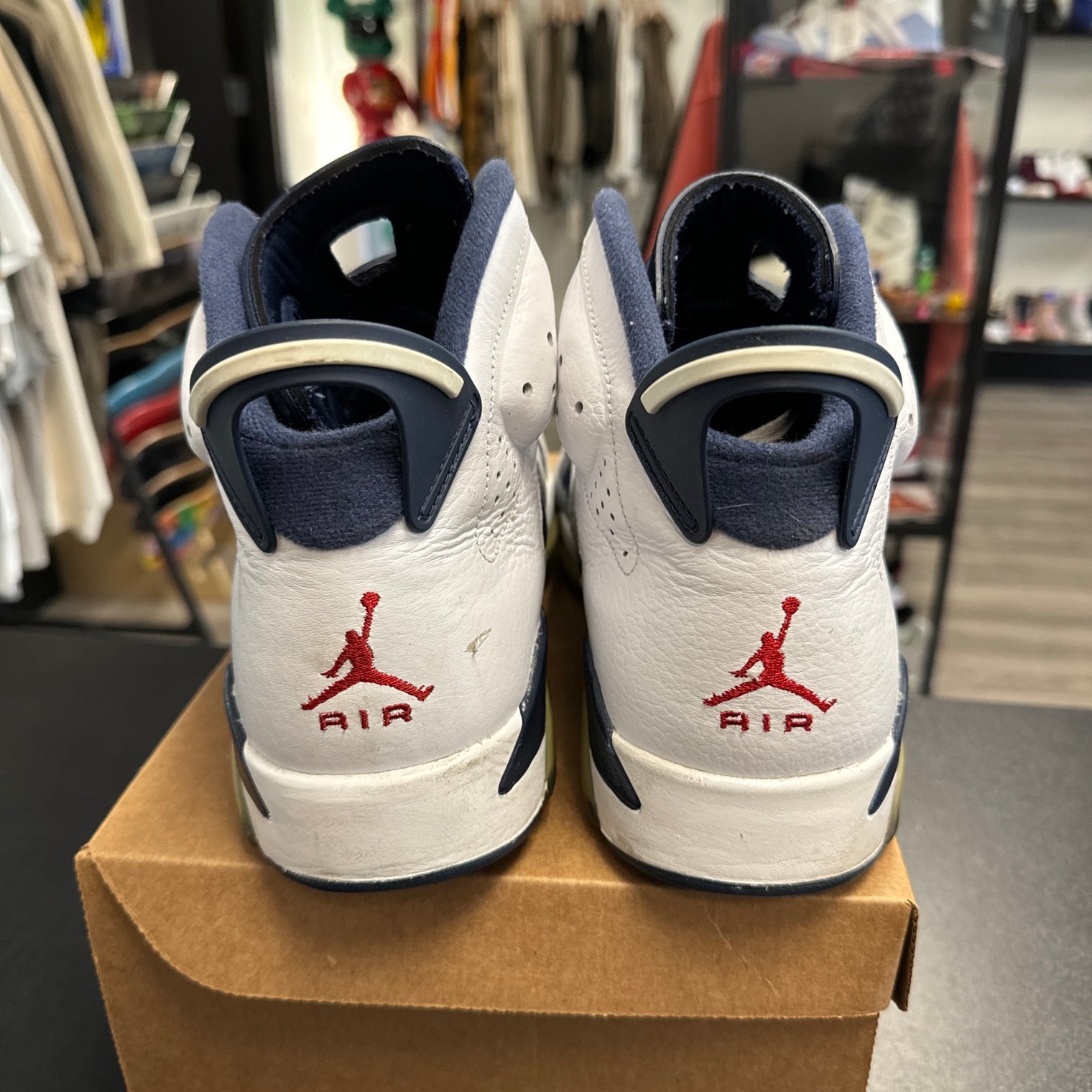 Olympic Jordan 6 (USED, No Box)