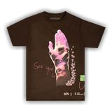 Cactus Jack by Travis Scott All Seeing Hands Tee 'Brown'