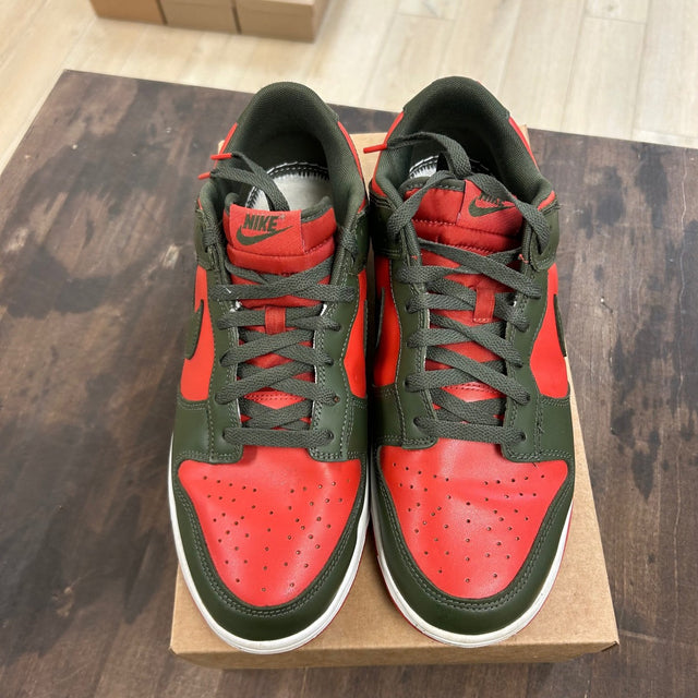 Nike Dunk Low Mystic Red Cargo Khaki Size 11.5 (Pre-Owned) - Image 2