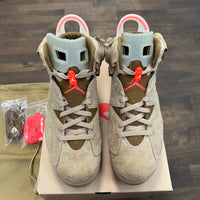 Khaki Travis Scott Jordan 6 (USED)