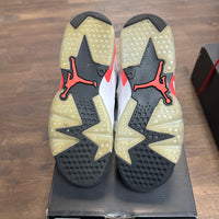 White Infrared Jordan 6 (GS) (USED)
