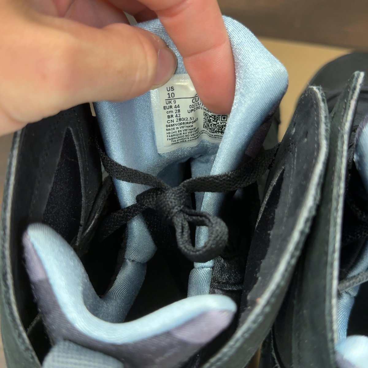 Jordan 7 Retro Chambray (2023) Size 10 (Pre-Owned) - aux