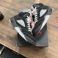 Black Metallic Reimagined Jordan 5 Retro OG (USED)