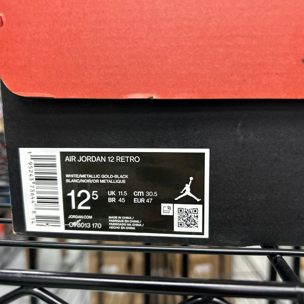 Jordan 12 Retro Royalty Taxi Size 12.5 (Pre-Owned) - Image 7