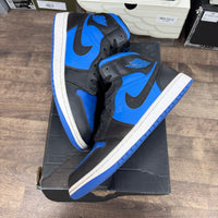 Black Royal Blue Jordan 1 Mid (USED)