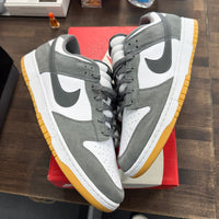 Smoke Grey Gum 3M Swoosh Dunk Low (USED)