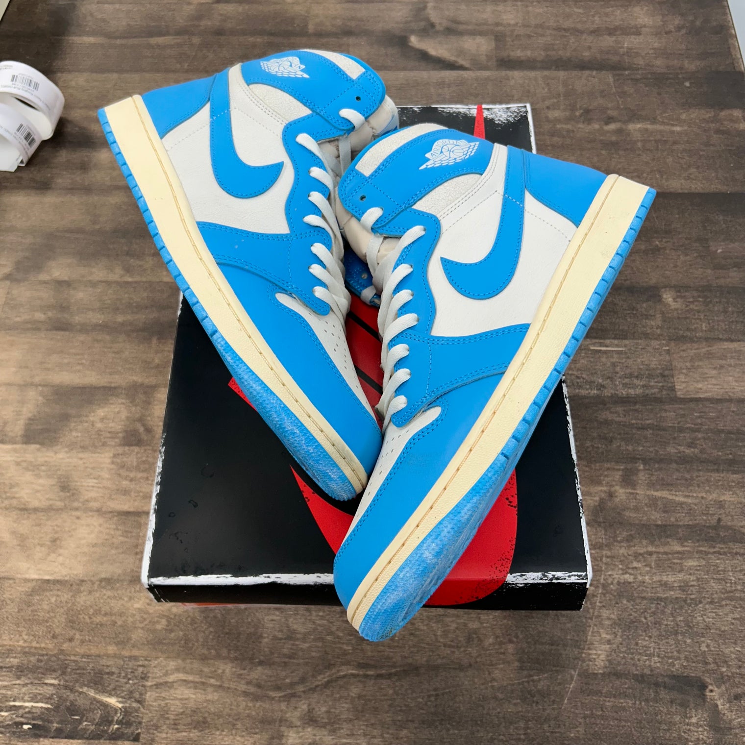 Jordan 1 High UNC Reimagined (Lightly Worn)