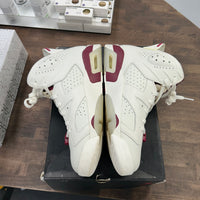 Maroon Jordan 6 Retro (USED)