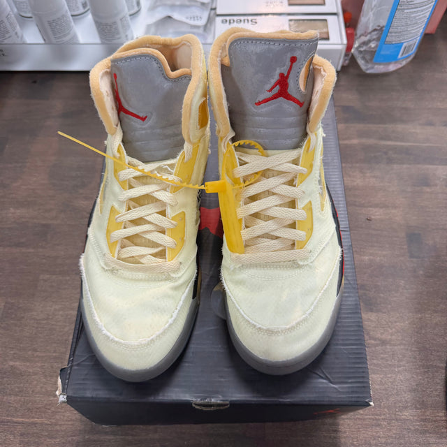 Sail Off-White Jordan 5 (USED)
