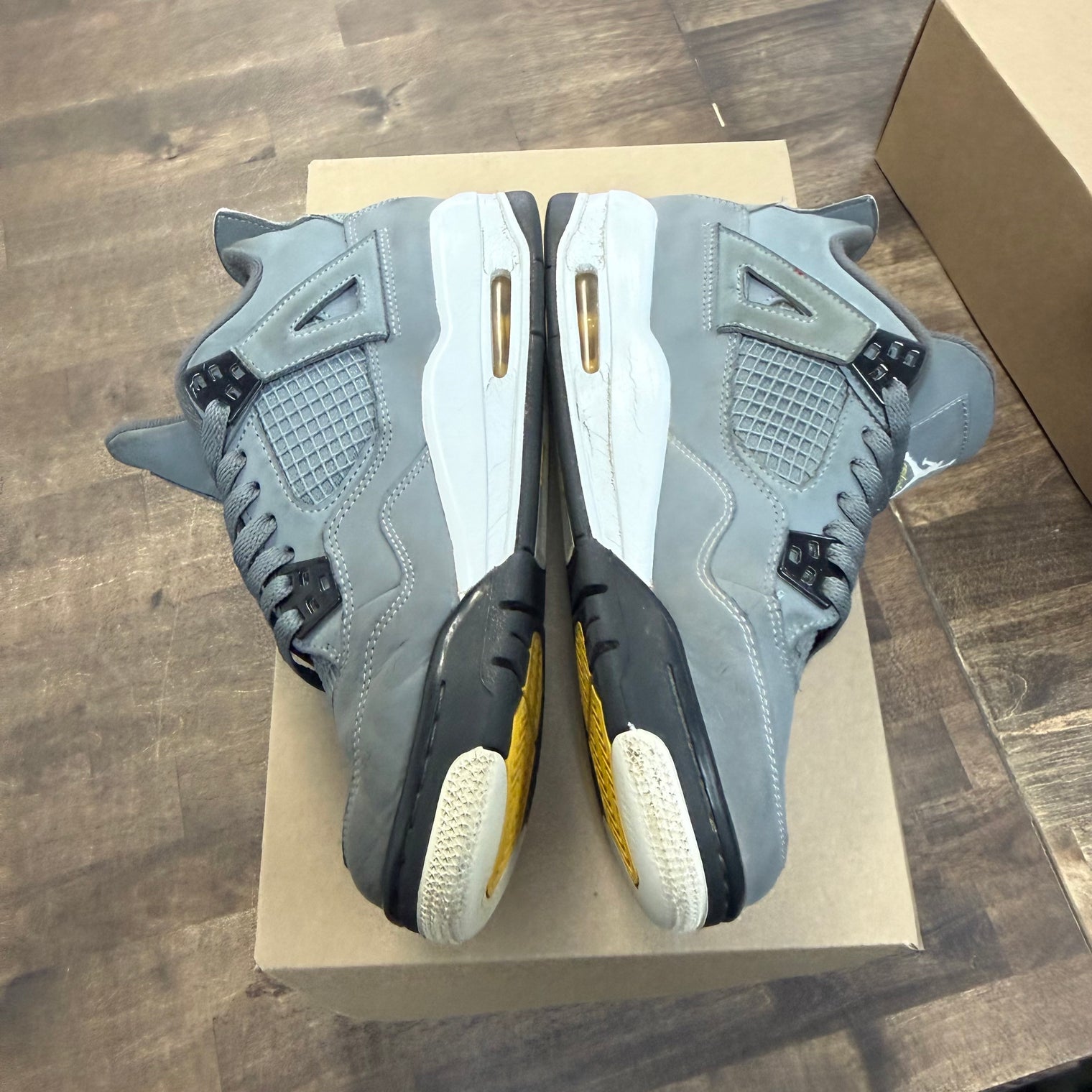 Air Jordan 4 Cool Grey (GS) (Used, No Box)