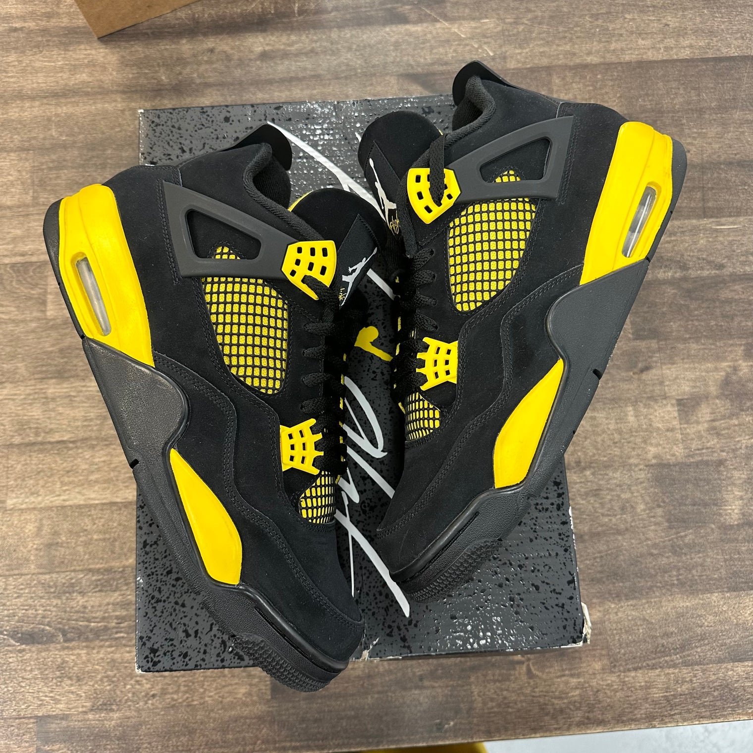 Yellow Thunder Jordan 4 Retro (Used)