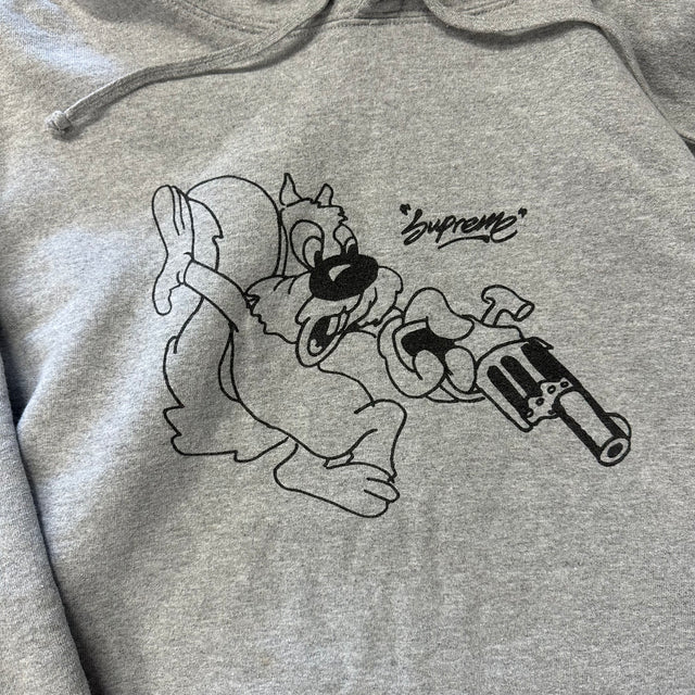 Supreme Lee Hoodie Gray (Used)