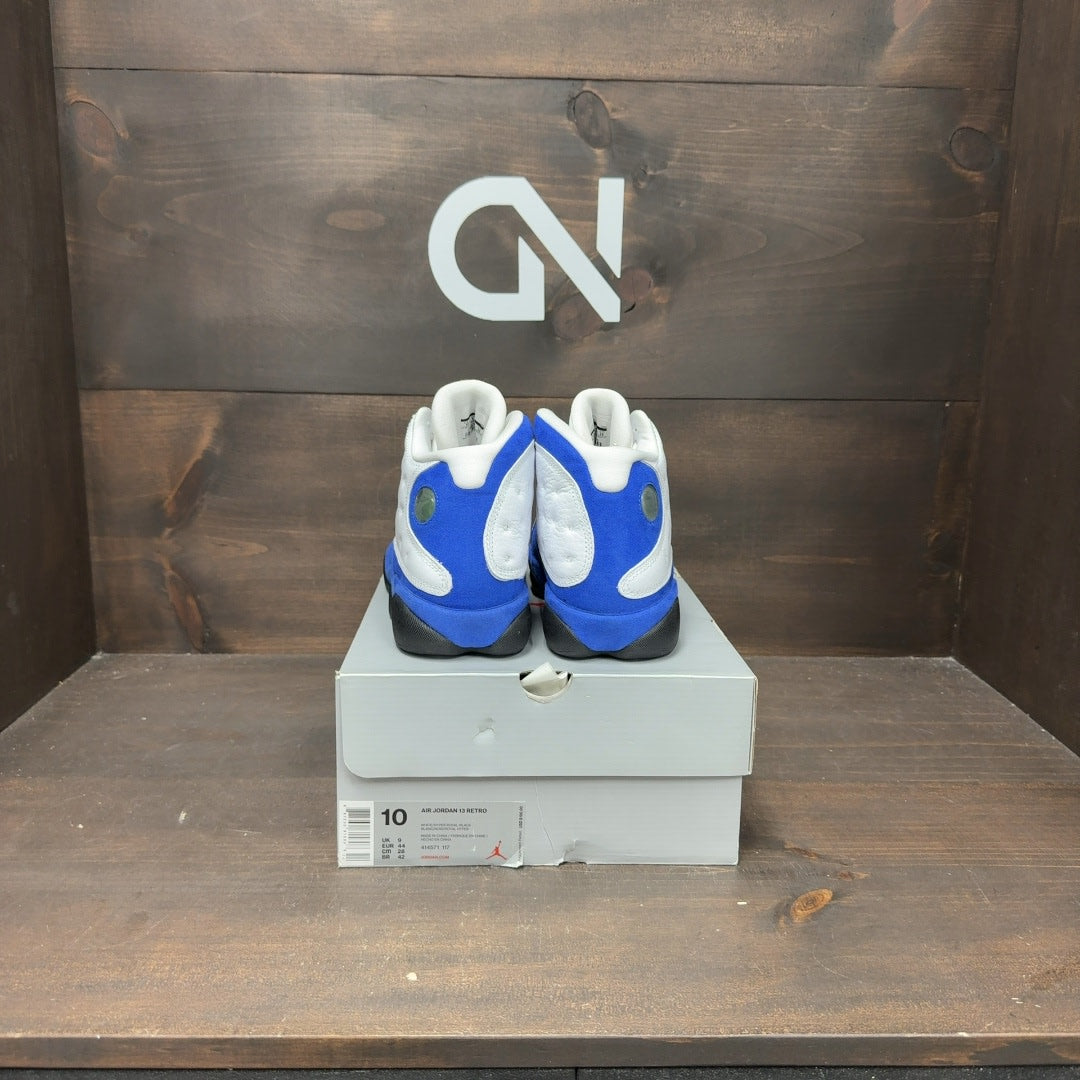 Jordan 13 Retro White Hyper Royal Black - Image 5