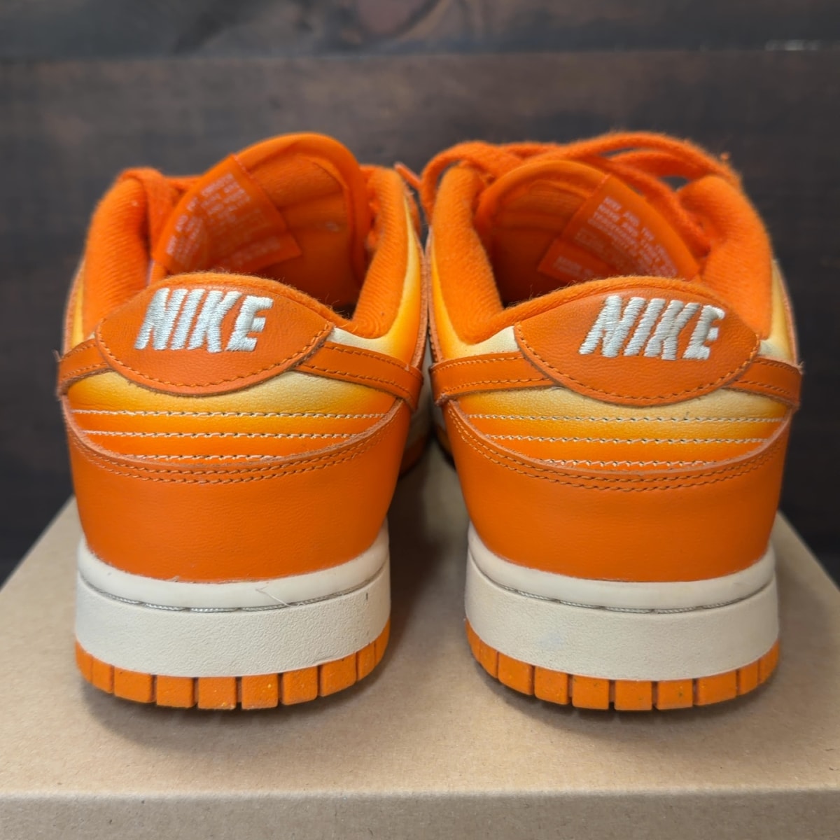Nike Dunk Low Magma Orange (Women's) Size 7.5W (Pre-Owned) - Image 4