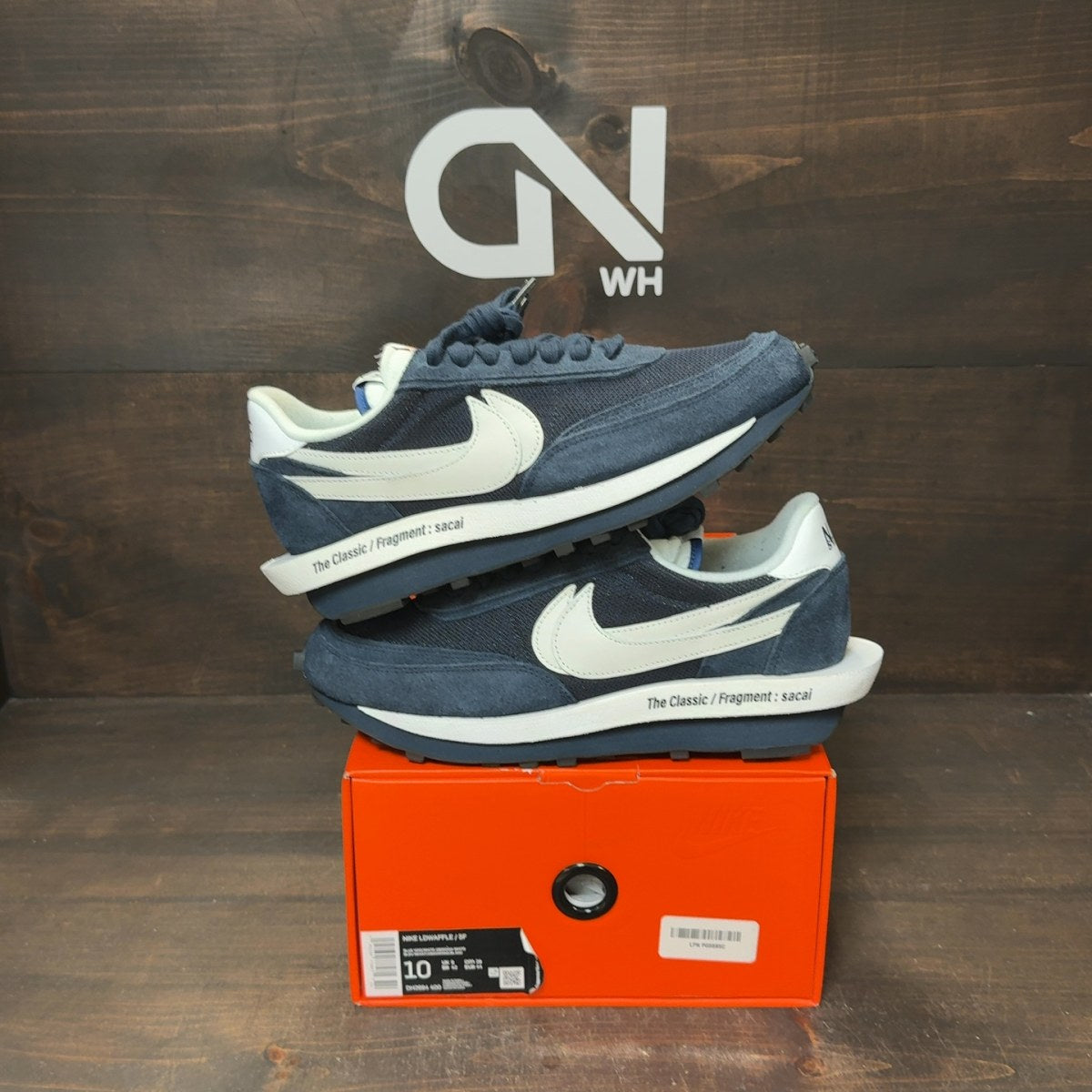 Nike LD Waffle SF sacai Fragment Blue Void - Image 1