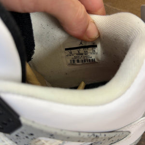 Jordan 4 Retro White Cement (2016) Size 10 (Pre-Owned) - aux