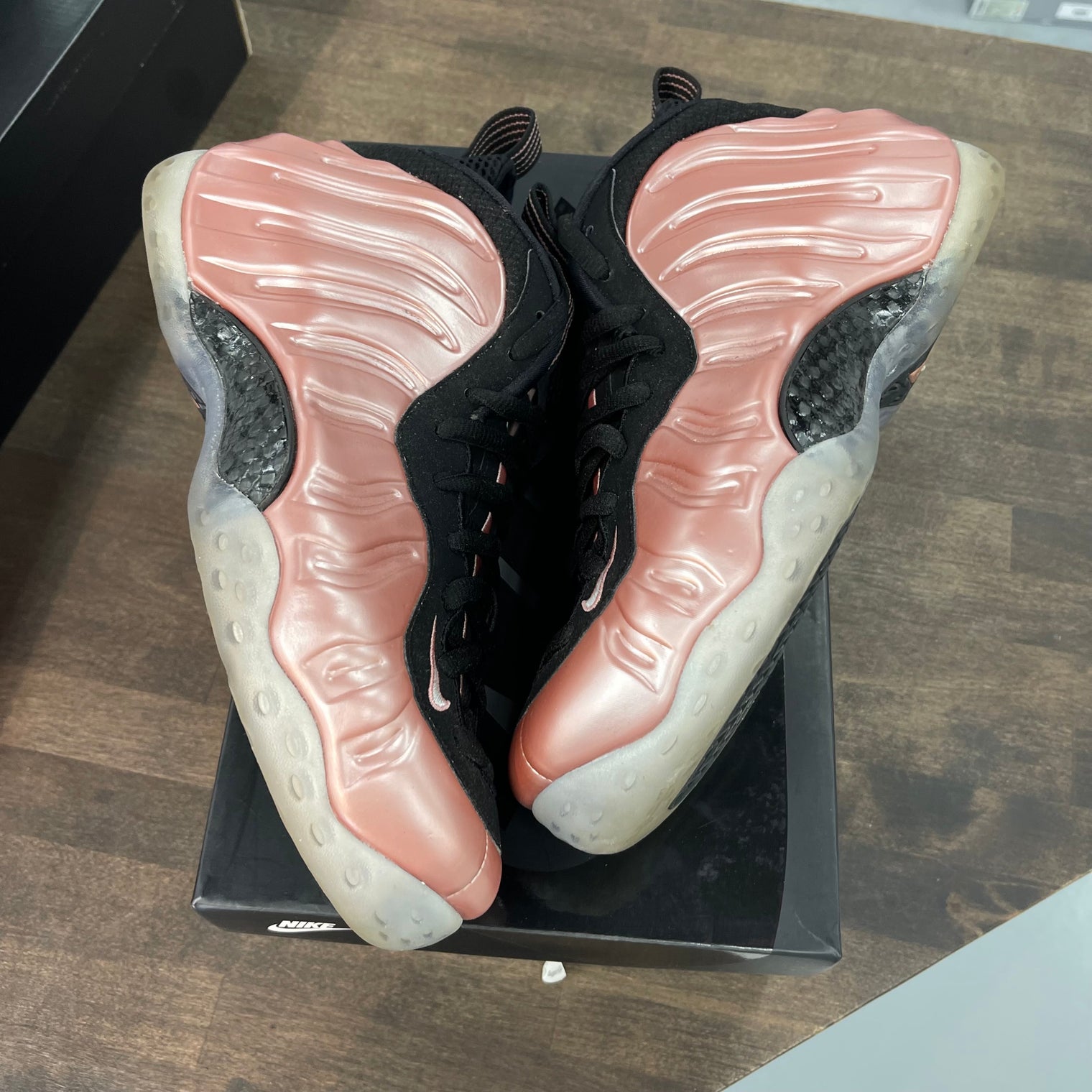 Rust Pink Foamposite One (USED)