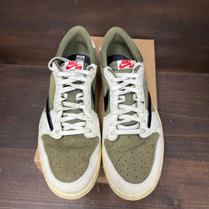 Jordan 1 Retro Low OG SP Travis Scott Medium Olive Size 12.5 (Pre-Owned) - Image 2