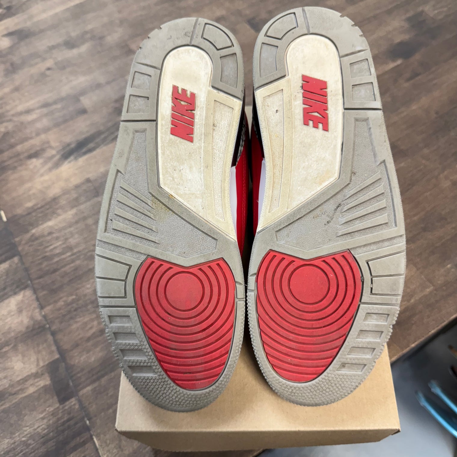 Unite Red Jordan 3 (USED, No Box)