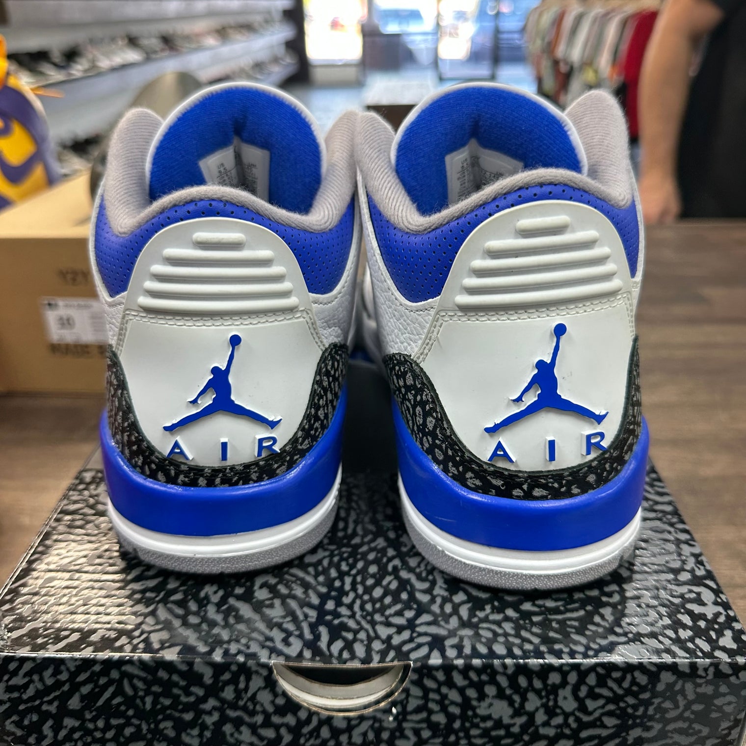Racer Blue Jordan 3 (USED)
