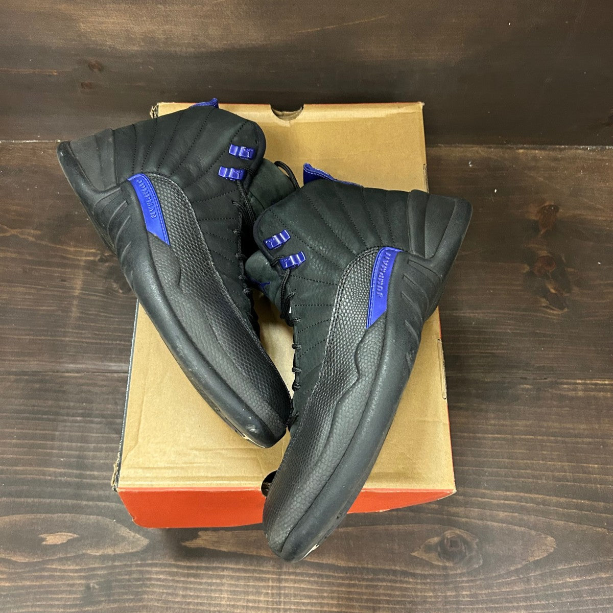 Jordan 12 Retro Black Dark Concord - Image 2