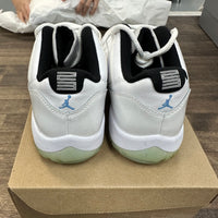 Legend Blue Jordan 11 Low (USED, No Box)