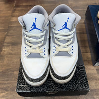 Racer Blue Jordan 3 (USED)