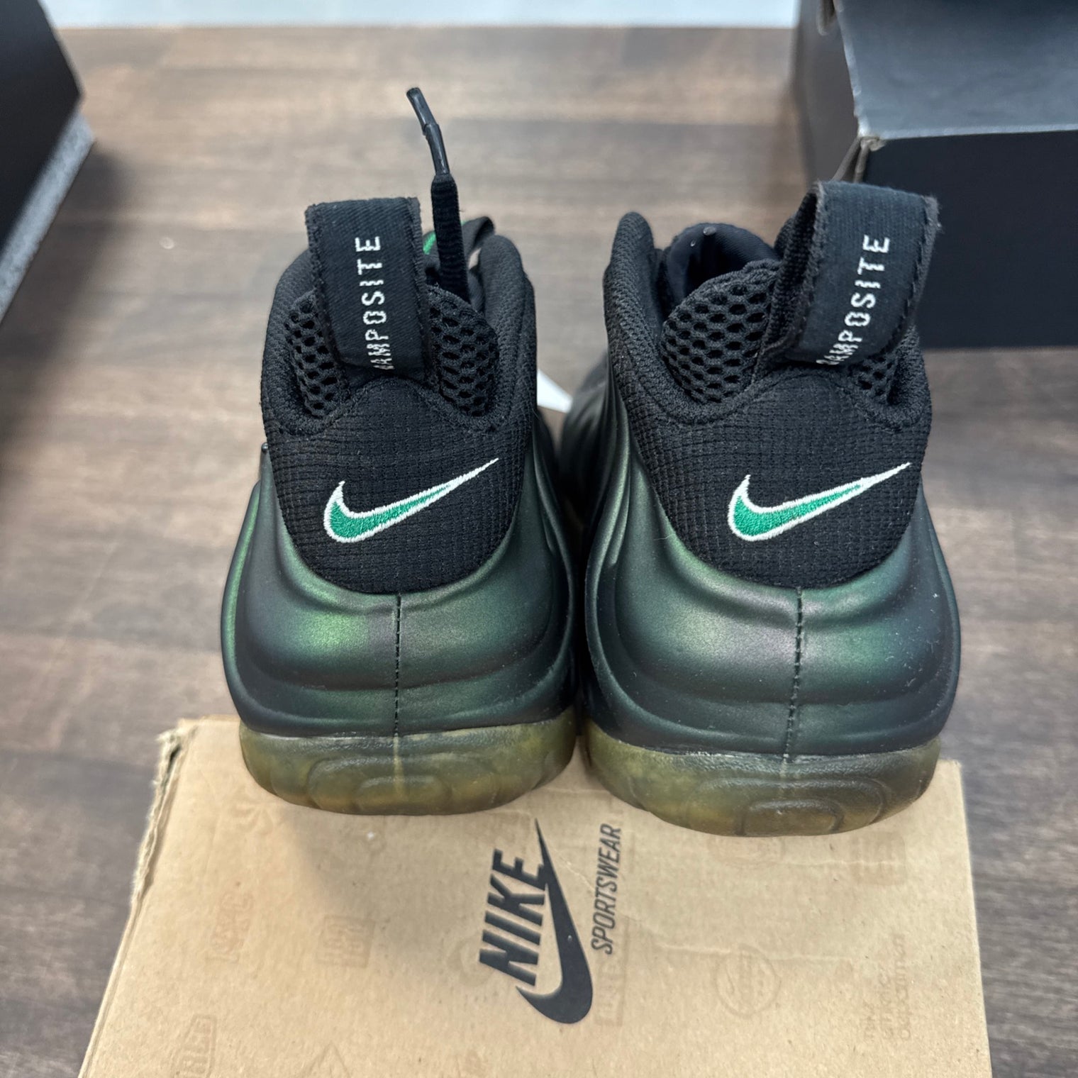 Pine Green Foamposite (USED, No Box)