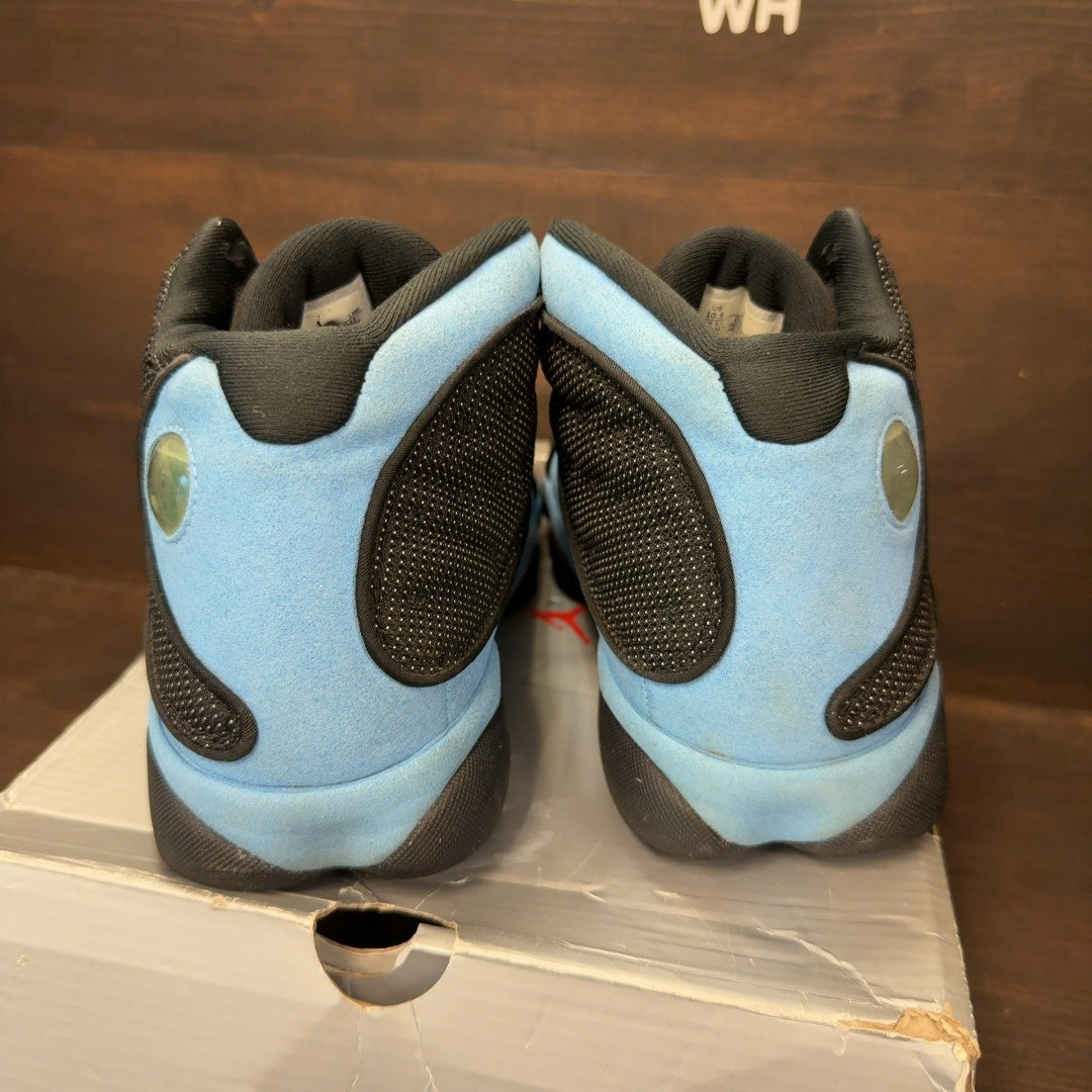 Jordan 13 Retro Black University Blue Size 10.5 (Pre-Owned) - Image 4