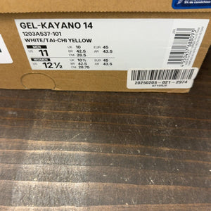 ASICS GEL-Kayano 14 Tai Chi Yellow Size 11 (Pre-Owned) - aux