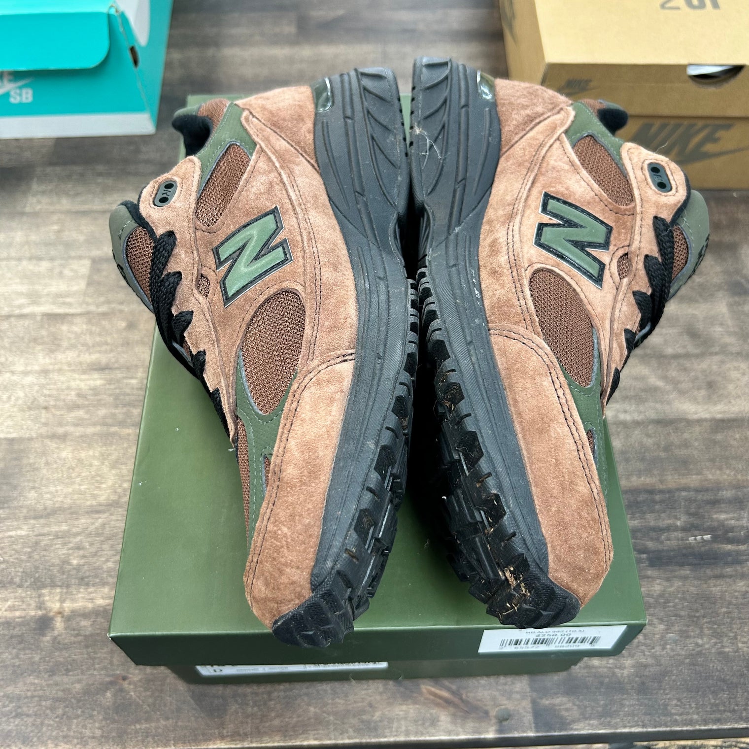 Aime Leon Dore New Balance 993 Beef Broccoli (USED)