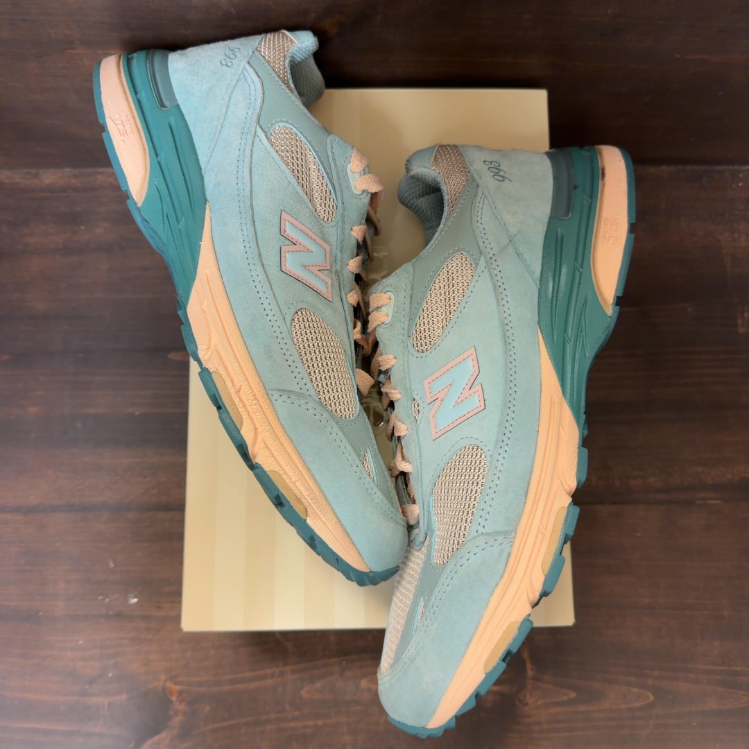 New Balance 993 Joe Freshgoods Performance Art Arctic Blue - Image 2