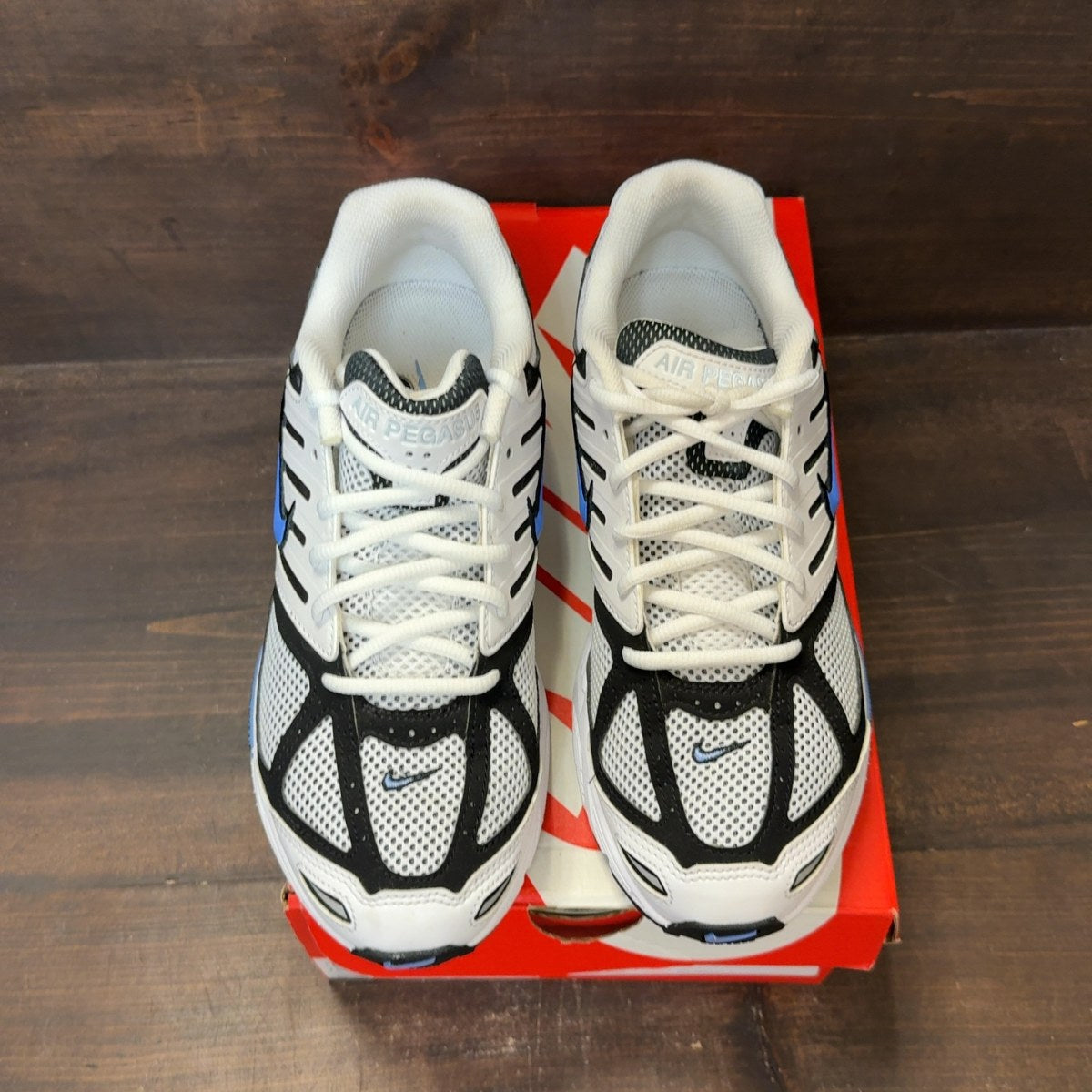 Nike Air Peg 2K5 White Black Metallic Silver Royal Pulse - Image 3