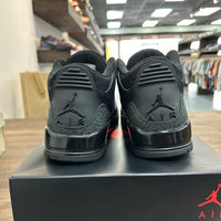Black Cat Jordan 3 Retro (2025) (USED)