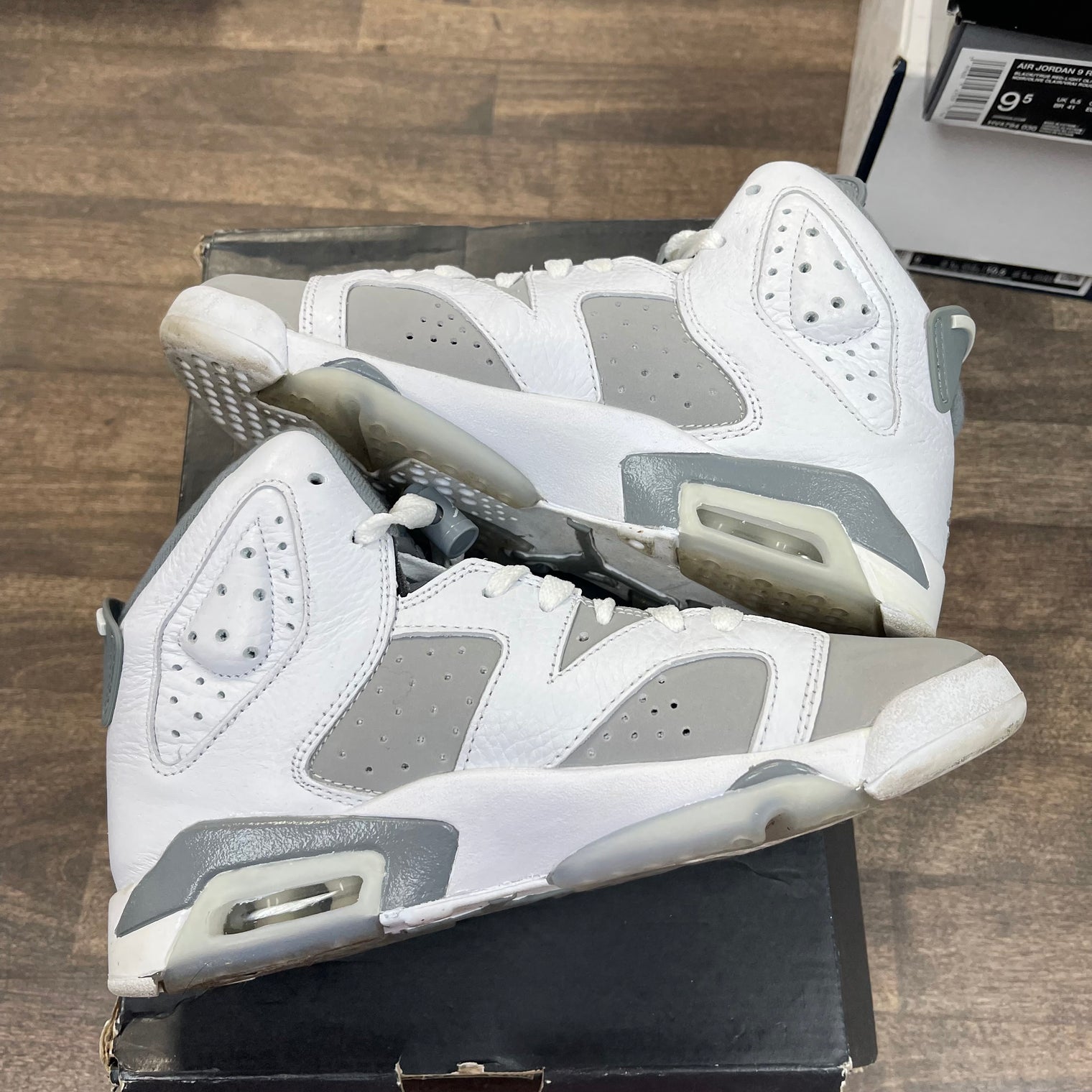 (GS) Cool Grey Jordan 6 (USED)