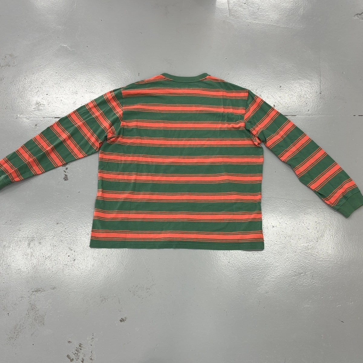 Supreme Stripe Pocket L/S Top Green Size XXL (Pre-Owned) - Image 2