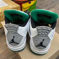Lucid Green Rasta Jordan 4 Retro (W) (USED, No Box)