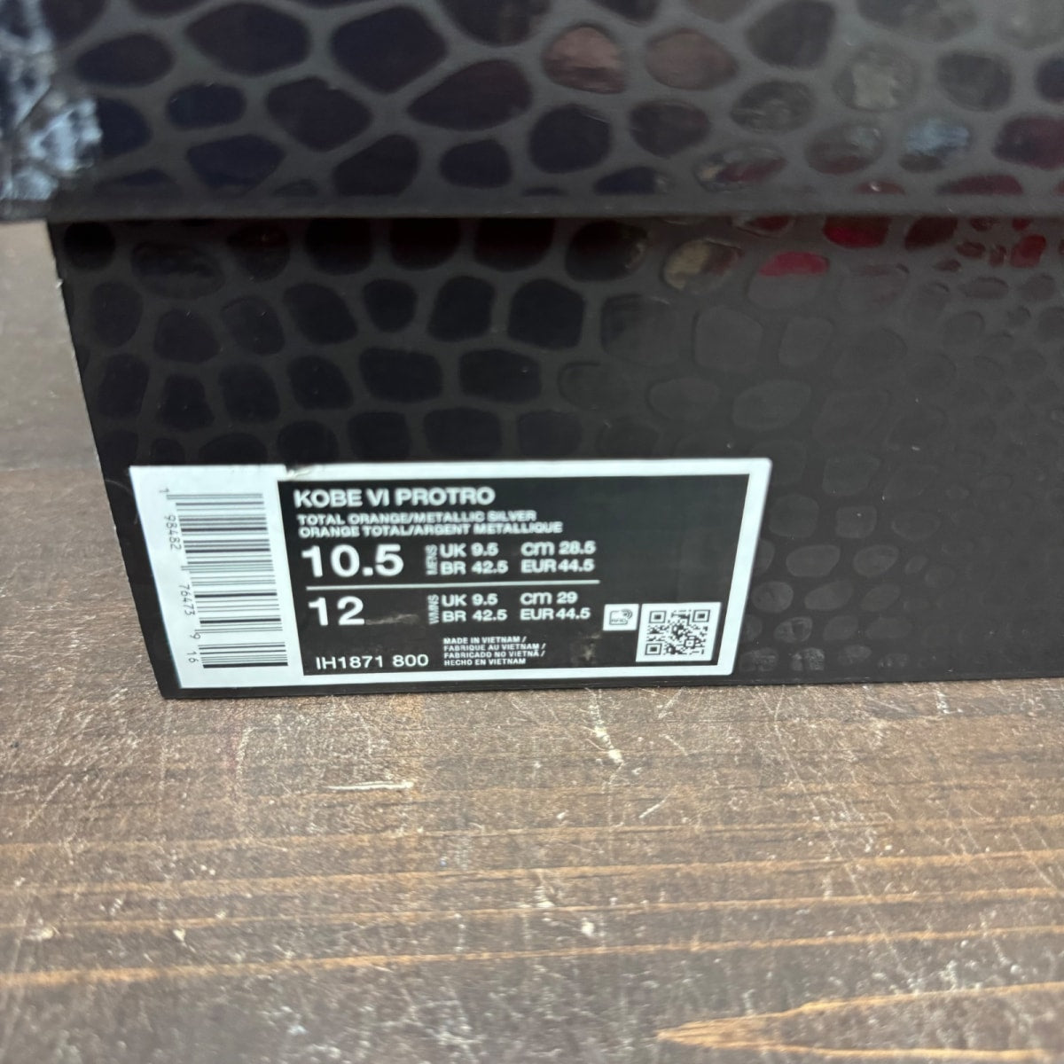 Nike Kobe 6 Protro Total Orange Size 10.5 (Pre-Owned) - Image 7