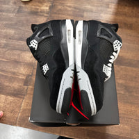 Black Canvas Jordan 4 (USED)
