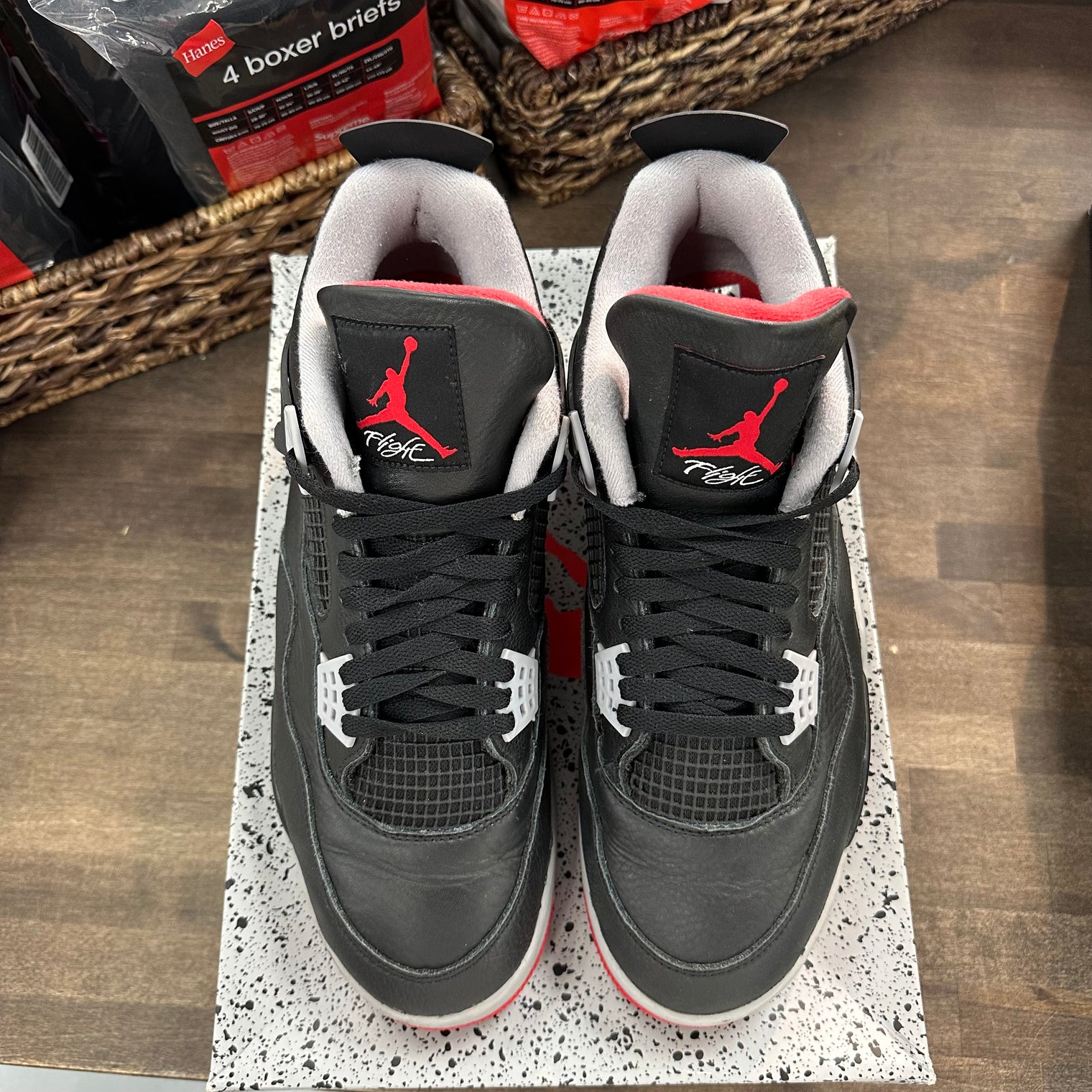 Bred Reimagined Jordan 4 Retro (USED)