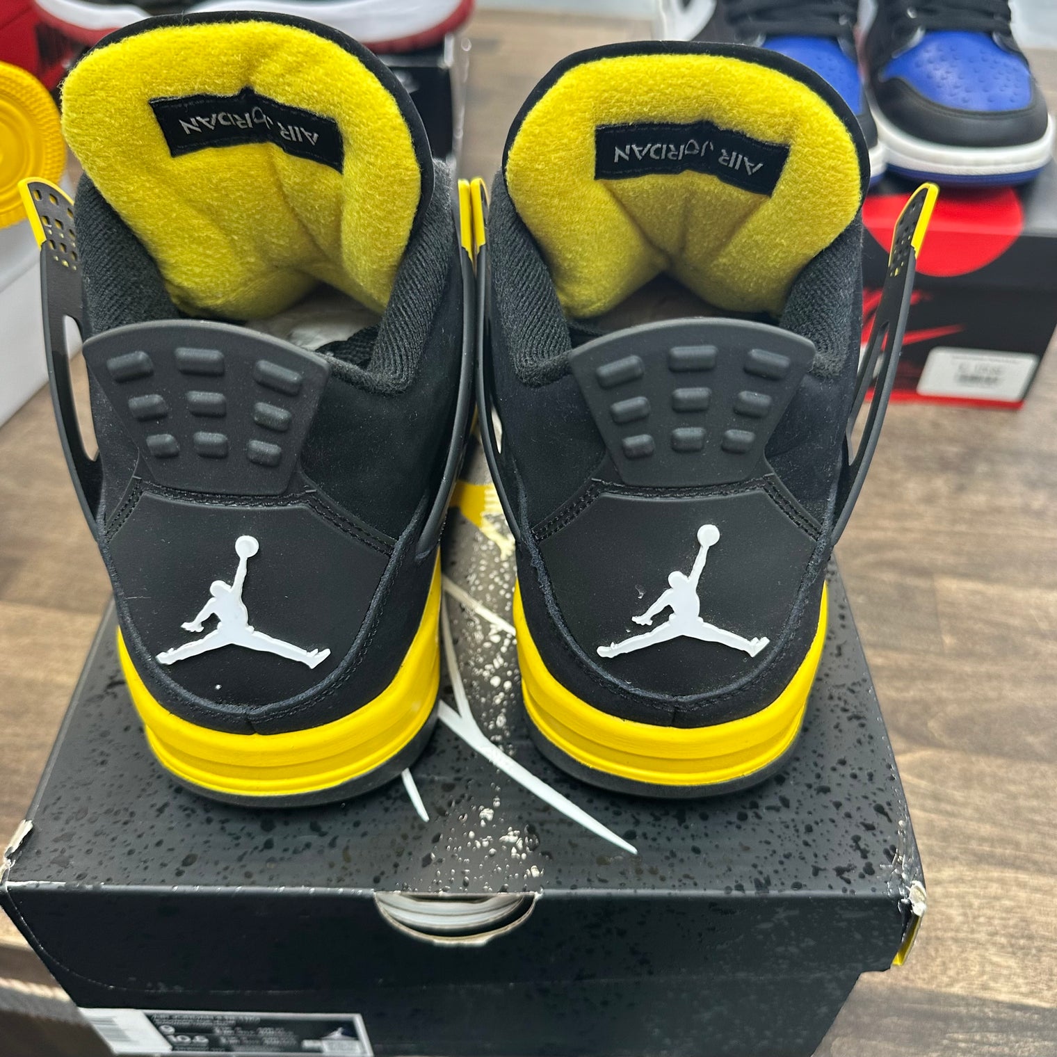 Yellow Thunder Jordan 4 Retro (USED)