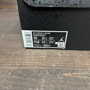 Jordan 4 Retro Thunder (2023) Size 10 (Pre-Owned) - Image 7