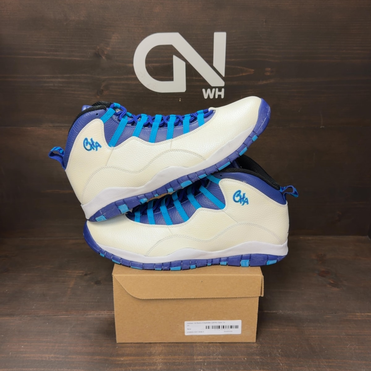 Jordan 10 Retro Charlotte (2016) Size 14 - Image 1